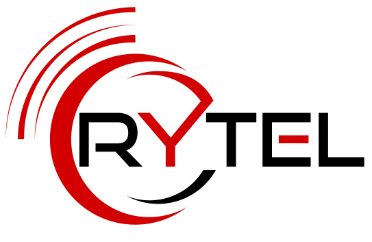Red and Black Use this 1 RyTel Hosted logo